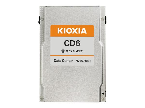 KIOXIA CD6-R Series KCD61LUL7T68 - SSD - 7680GB - intern - 2.5" (6,4 cm) - PCI Express 4,0 (NVMe)